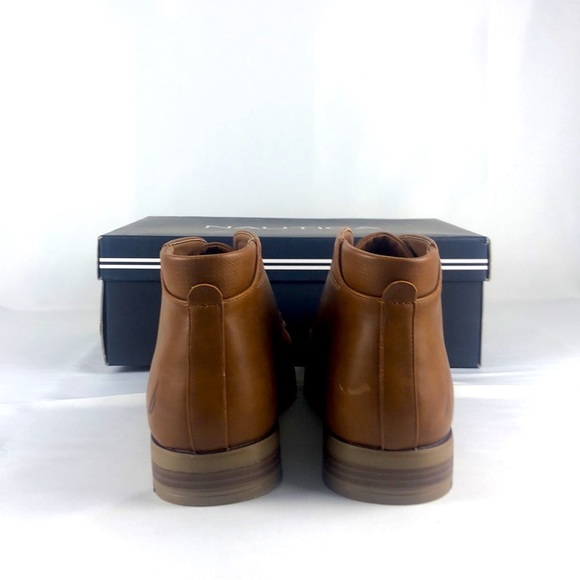 Nautica Mens Largo Chukka Boots-Tan main image 5